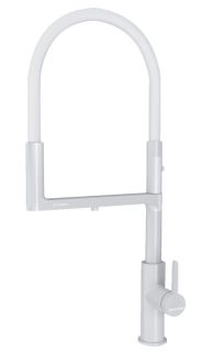 Смеситель для кухни Paulmark Tornado To213402-431 белый матовый